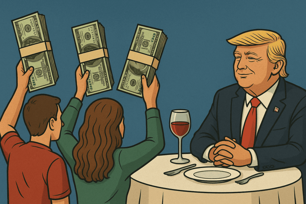 Trump Meme Coin Buyers Dinner