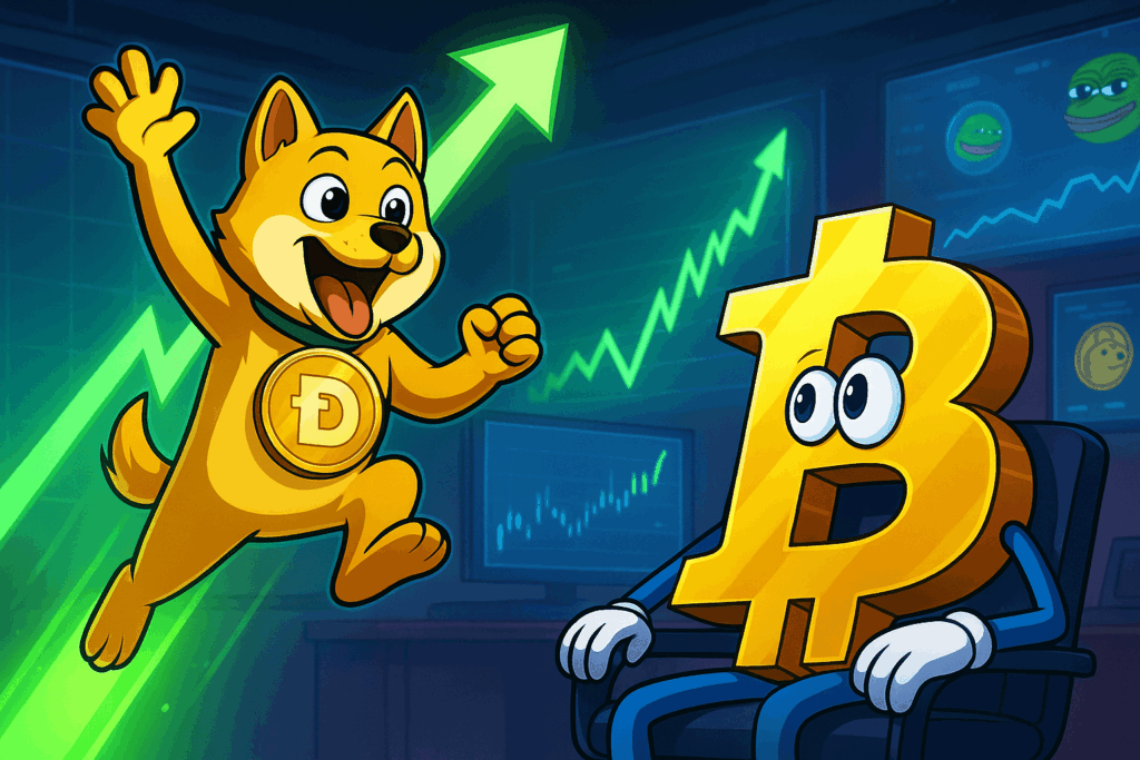 Dogecoin 180% Rally Bitcoin Market Frenzy