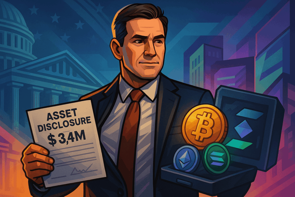 Trump’s CFTC pick Quintenz discloses crypto links, $3.4M assets