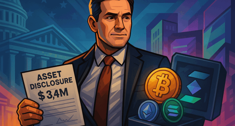 Trump’s CFTC pick Quintenz discloses crypto links, $3.4M assets