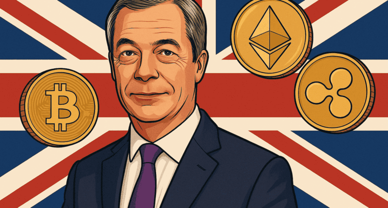 Reform UK party will accept crypto donations — Nigel Farage