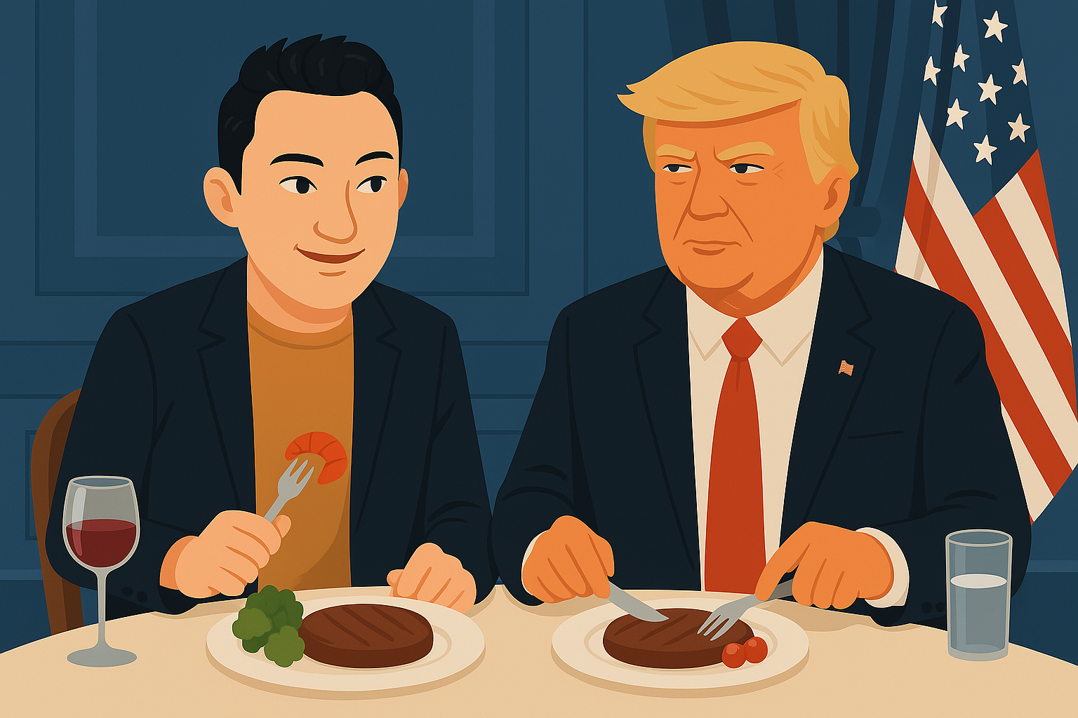 Justin Sun, TRUMP Dinner