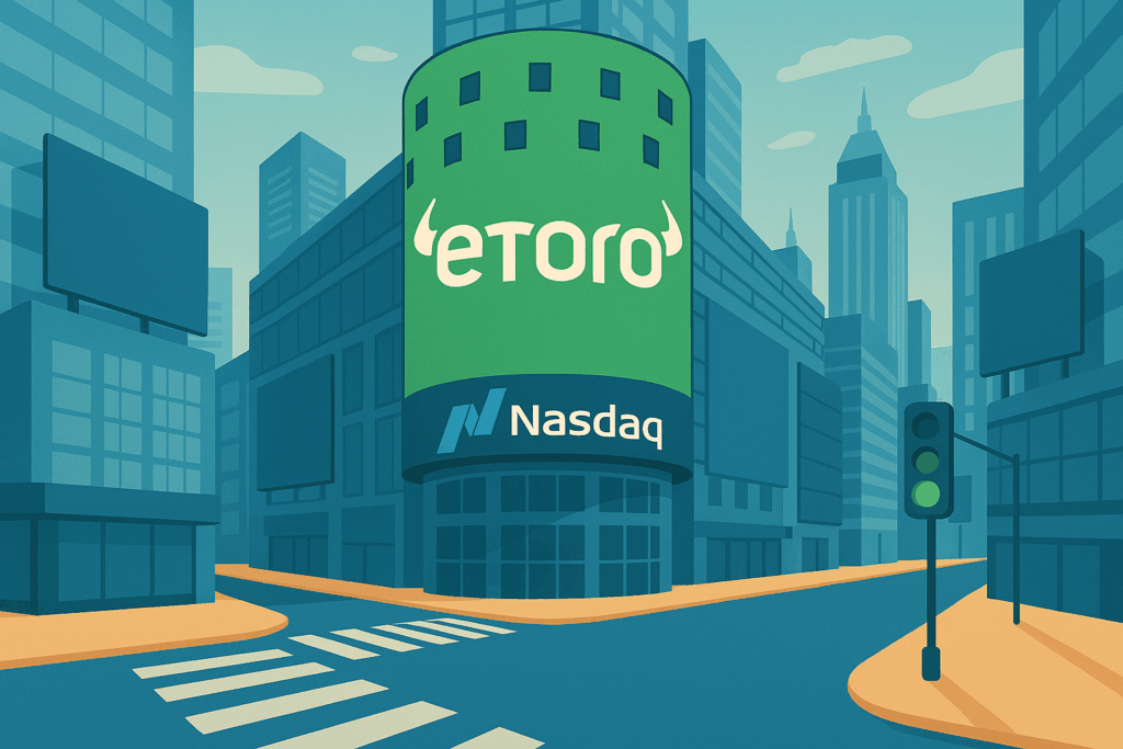 eToro, nasdaq listing