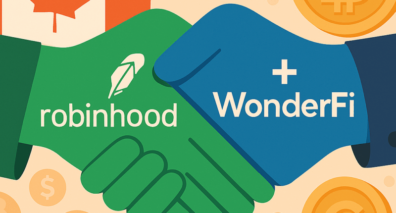 Robinhood App, WonderFi Canada