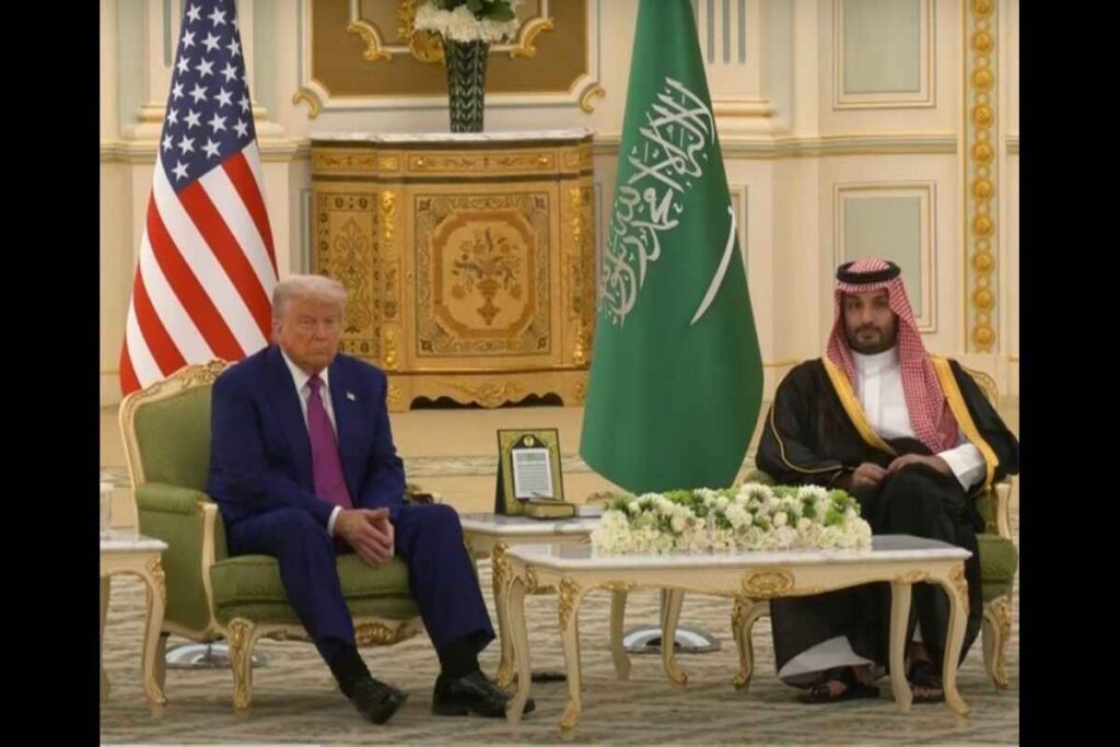Donald Trump, Mohammad Bin Salman, Riyadh