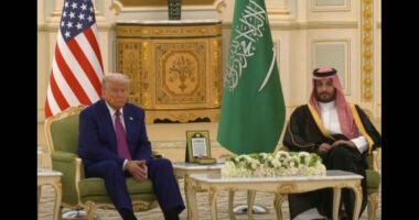 Donald Trump, Mohammad Bin Salman, Riyadh