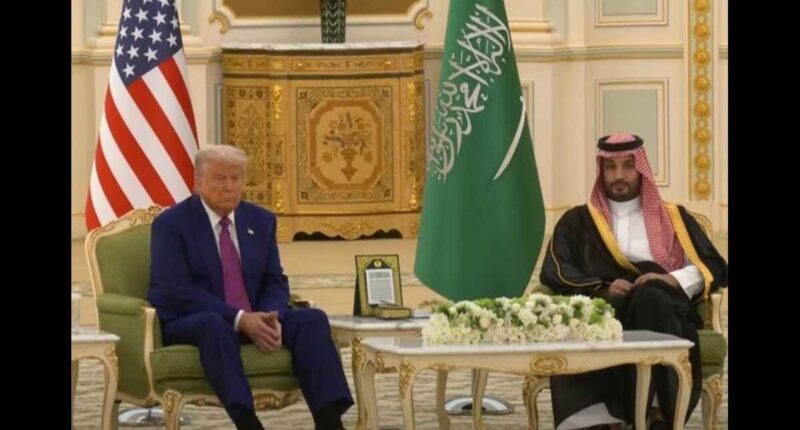 Donald Trump, Mohammad Bin Salman, Riyadh