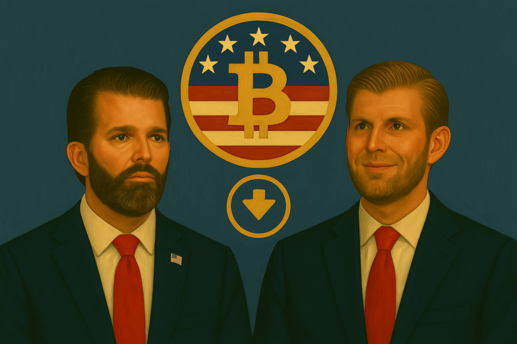 Donald Trump Jr + Eric Trump & American Bitcoin