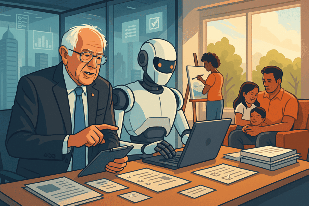 Bernie Sanders 32 Hour Week (1)