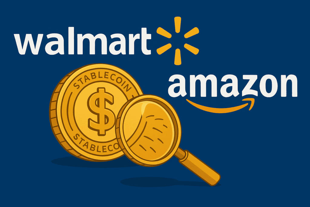 Walmart, Amazon consider issuing own stablecoins