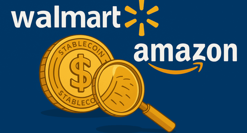 Walmart, Amazon consider issuing own stablecoins