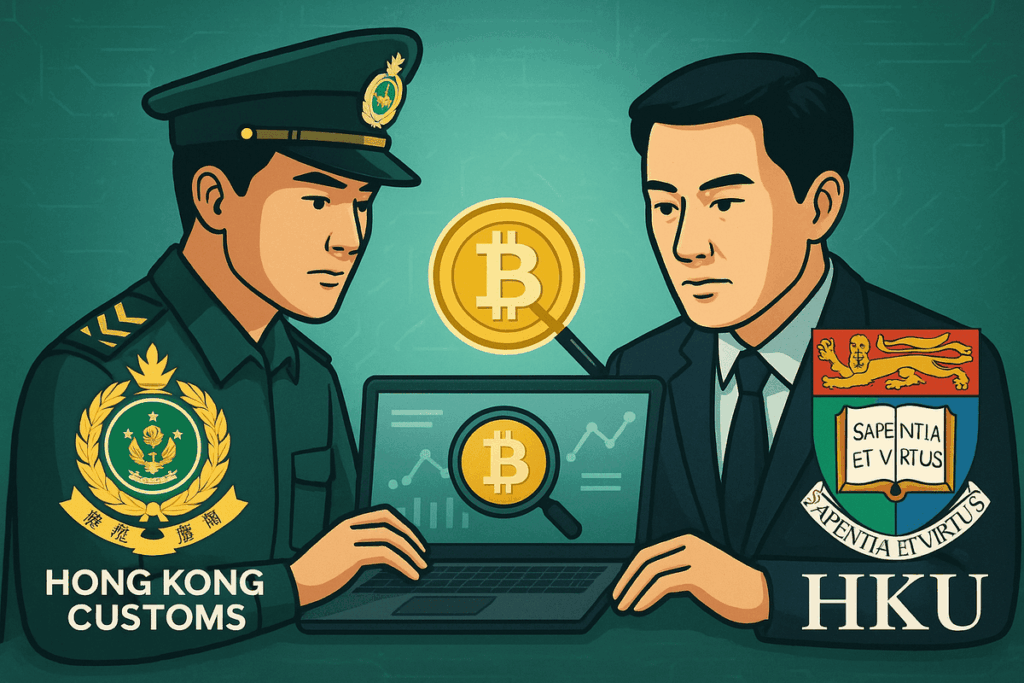 Hong Kong Customs Teams with HKU to Trace Crypto Transactions.