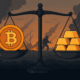 Comparing Gold and Bitcoin prices during war