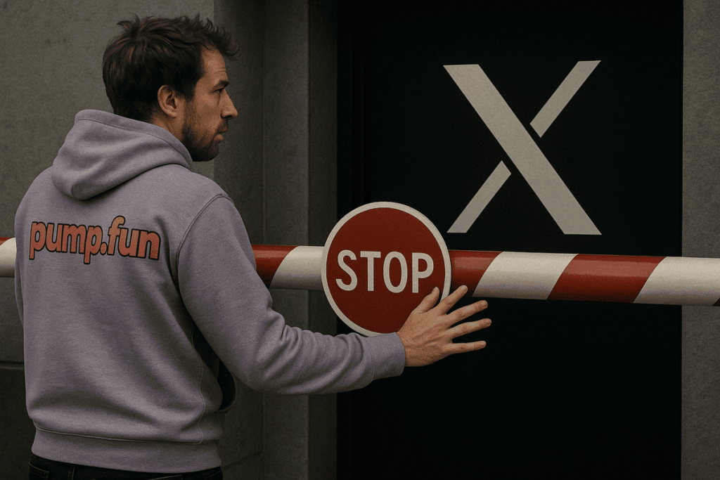 Pump.fun and its founder hit in X account suspension blitz