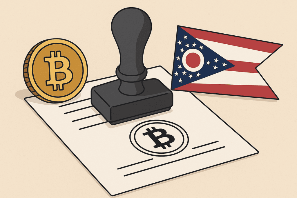 Ohio Passes Bill Allowing $200 Tax-Free Bitcoin Payments
