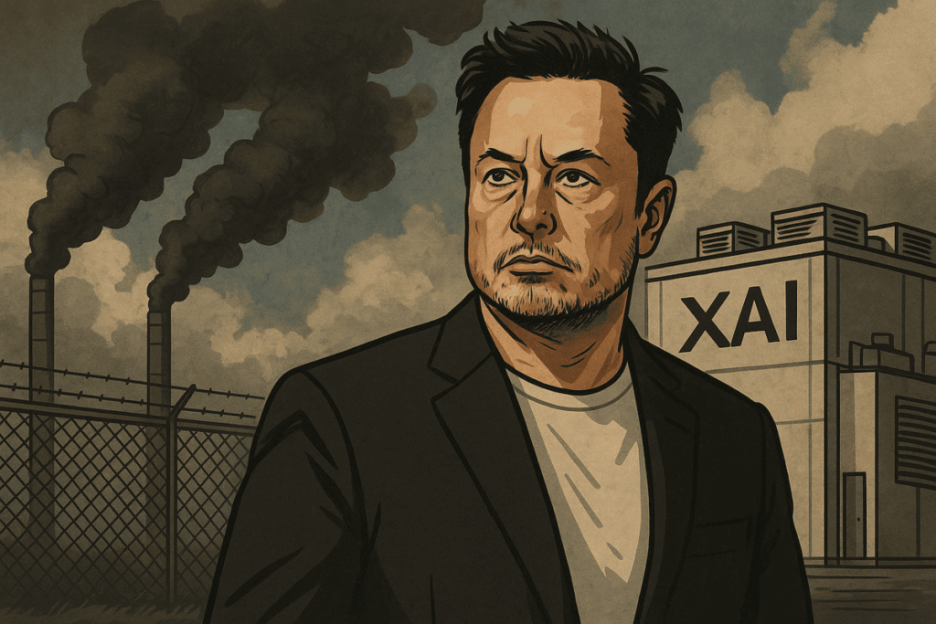 Elon Musk’s AI firm xAI faces lawsuit over data center air pollution.
