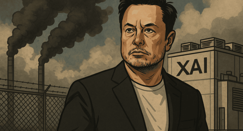 Elon Musk’s AI firm xAI faces lawsuit over data center air pollution.