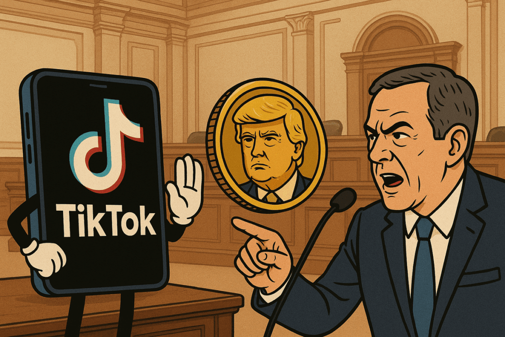 TikTok denies TRUMP memecoin buys in reply to congressman’s accusations.
