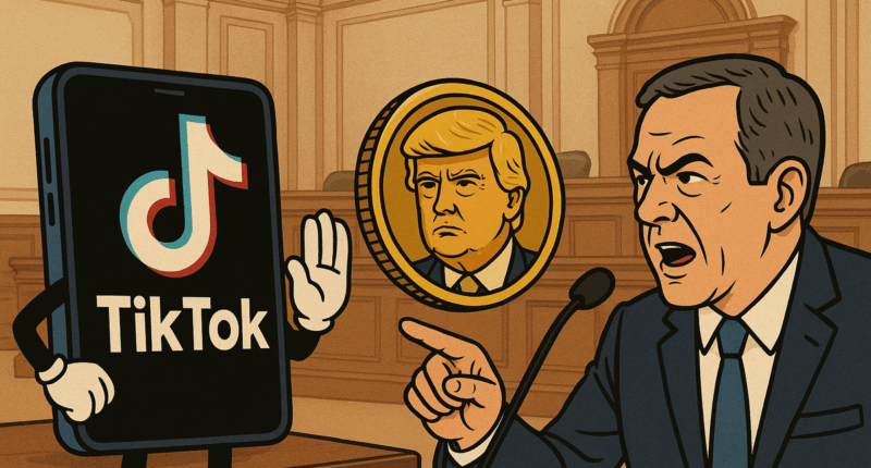 TikTok denies TRUMP memecoin buys in reply to congressman’s accusations.