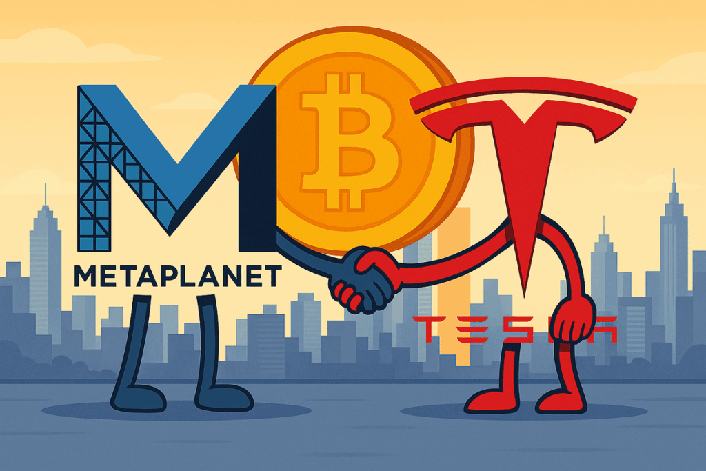 Metaplanet adds 1,111 Bitcoin, approaches Tesla’s BTC holdings