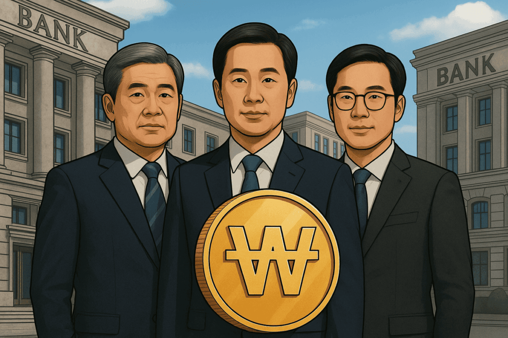 South Korean Banks Launch Won-Linked Stablecoin Venture