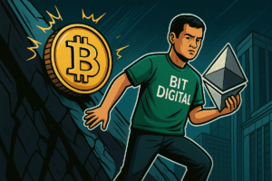 Bit Digital falls 4% as it ditches Bitcoin mining for Ethereum