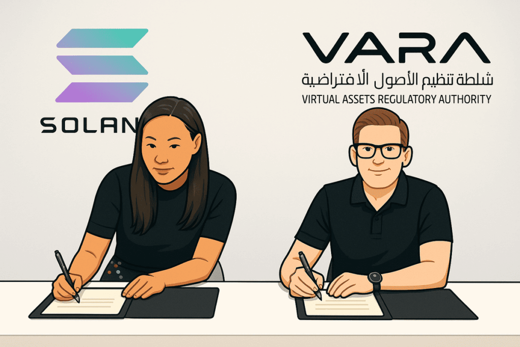 Solana Foundation signs an MOU with VARA