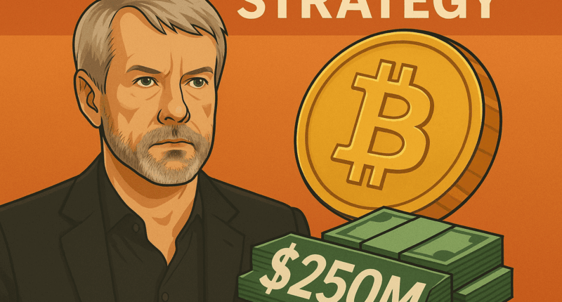 Michael Saylor’s Strategy offers $250M preferred stock to buy more Bitcoin