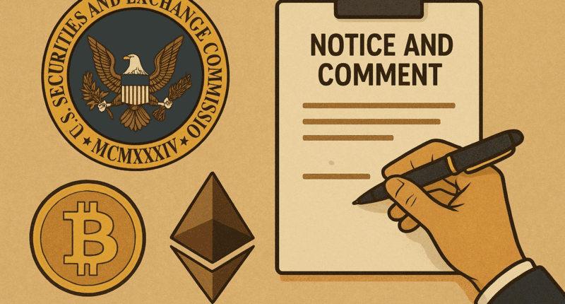 SEC to shape crypto policy with ‘notice and comment,’ says Atkins.