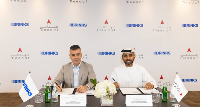 Brink’s and Meedaf form strategic alliance to revolutionize cash and ATM operations in the UAE