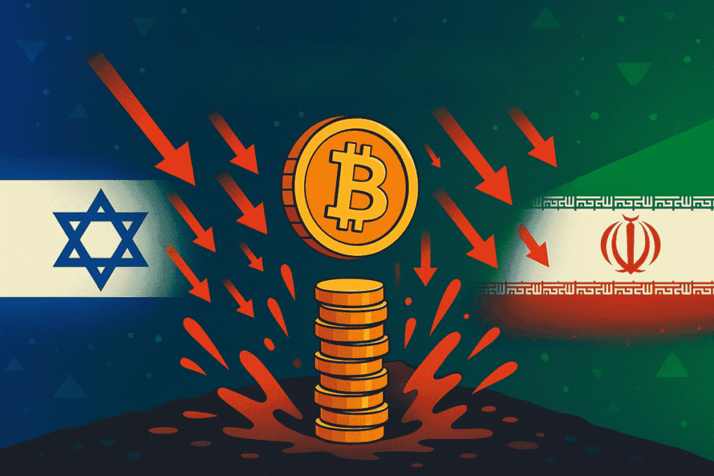 Crypto liquidations after Iran and Israel attack