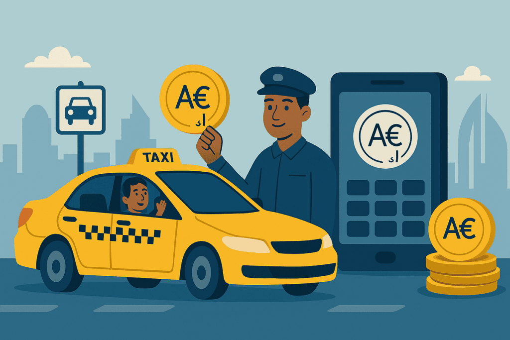 AE Coin for Taxi payments