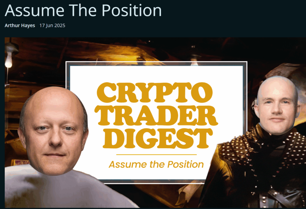 Arthur Hayes slams stablecoin IPO craze as a 'bubble'