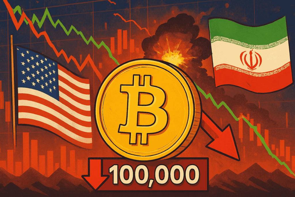 Bitcoin falling below 100K