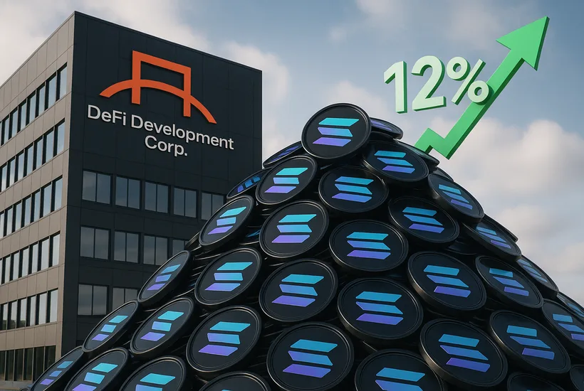 DeFi Development Corp hits 999,999 SOL, Solana soars 12%
