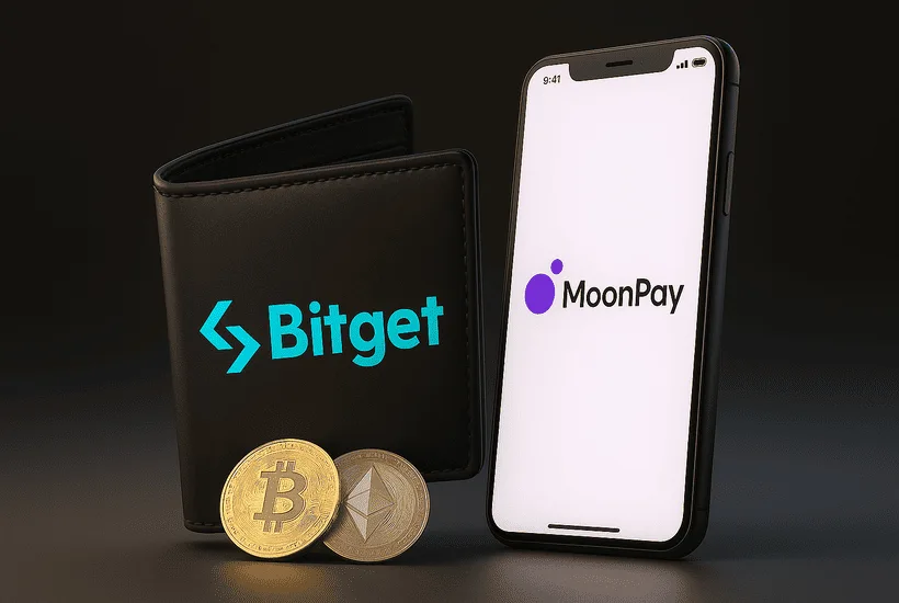 Bitget Wallet launches first fiat withdrawal option via MoonPay