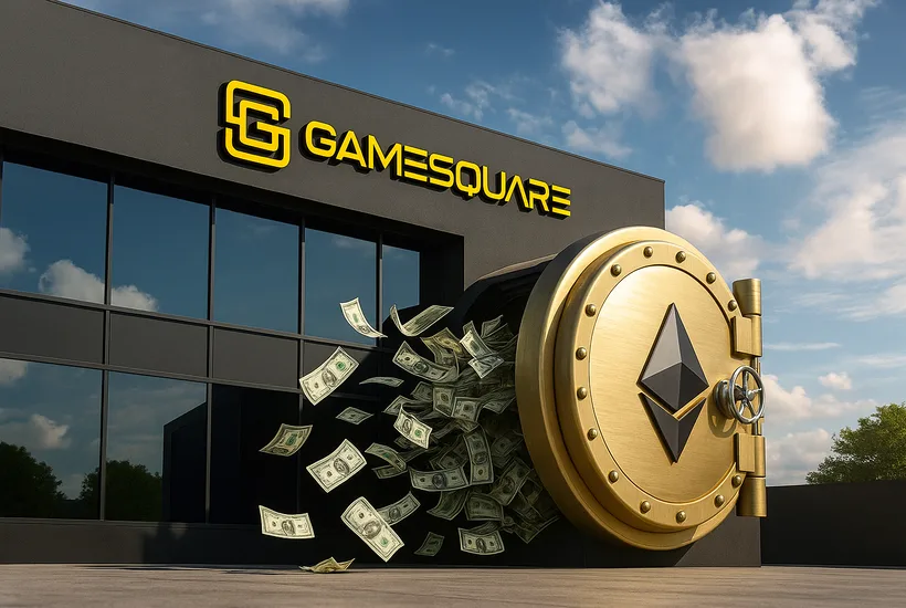 How GameSquare is monetizing a $38m Ether treasury with NFTs