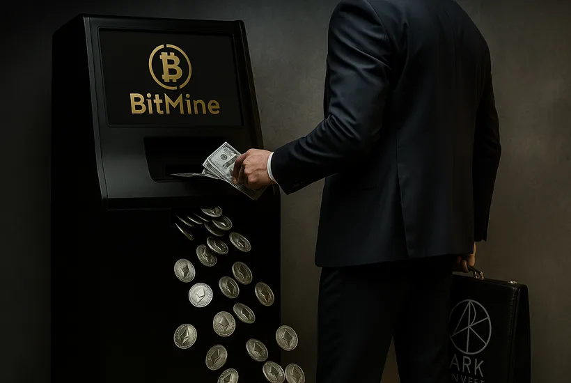 ARK Invest injects $182M into BitMine to accelerate Ethereum acquisition