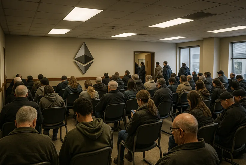 Ether stumbles as ETH validator exit queue hits 18-month high
