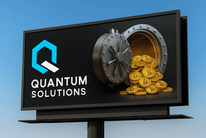 Quantum Solutions Announces Strategic Bitcoin Treasury Initiative