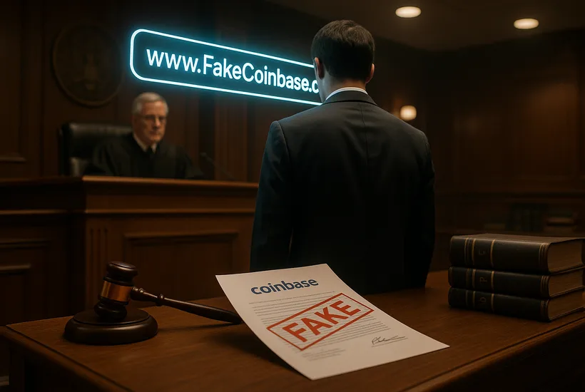 Coinbase sues man using a Coinbase-like URL to make money