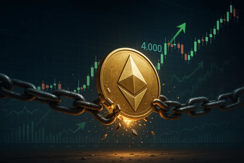 ETH Approaches $4,000 as Market Momentum Accelerates