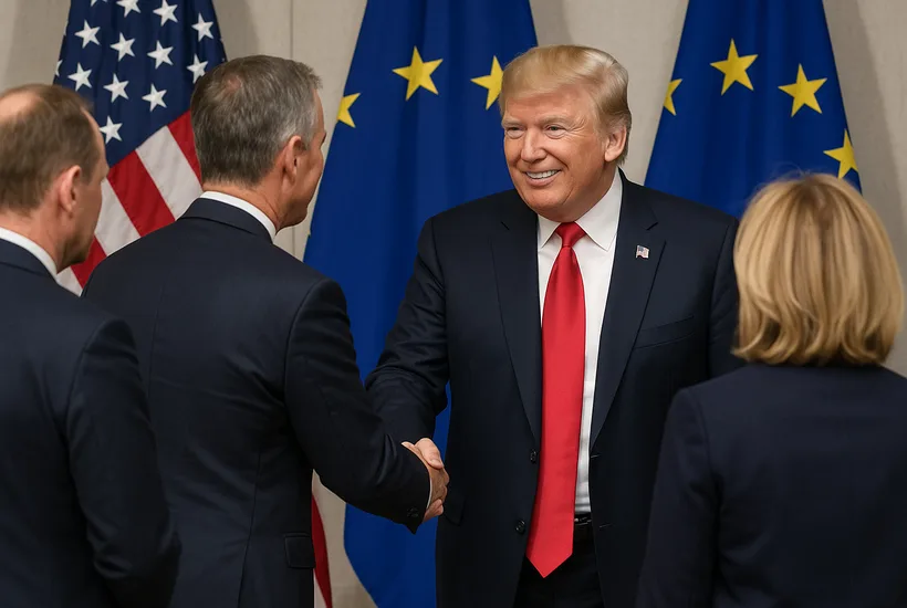 Trump Announces Landmark US-EU Trade Agreement Amid Global Market Optimism