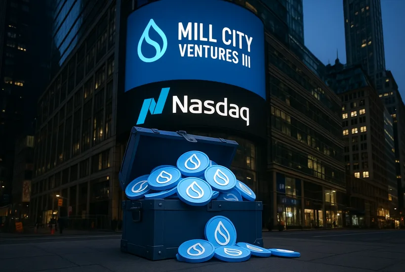 Nasdaq-listed Mill City Ventures earmarks $441M toward Sui treasury