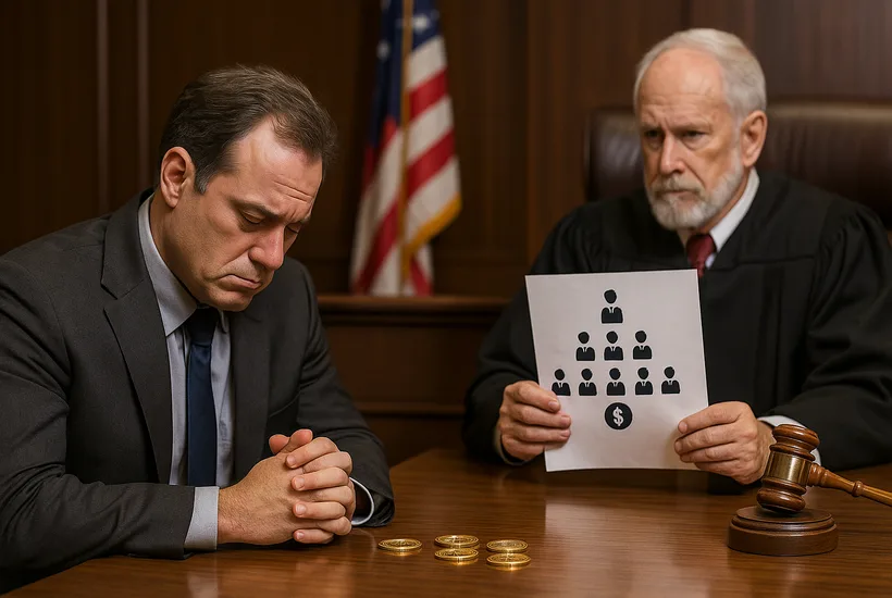 Key player in $13M crypto Ponzi scheme pleads guilty