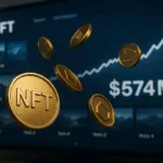 NFT sales soared to $574 million in July, marking the second-highest monthly total of 2025.