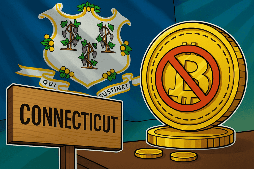 Connecticut officially bans the state from creating a Bitcoin Reserve or investing any digital assets.
