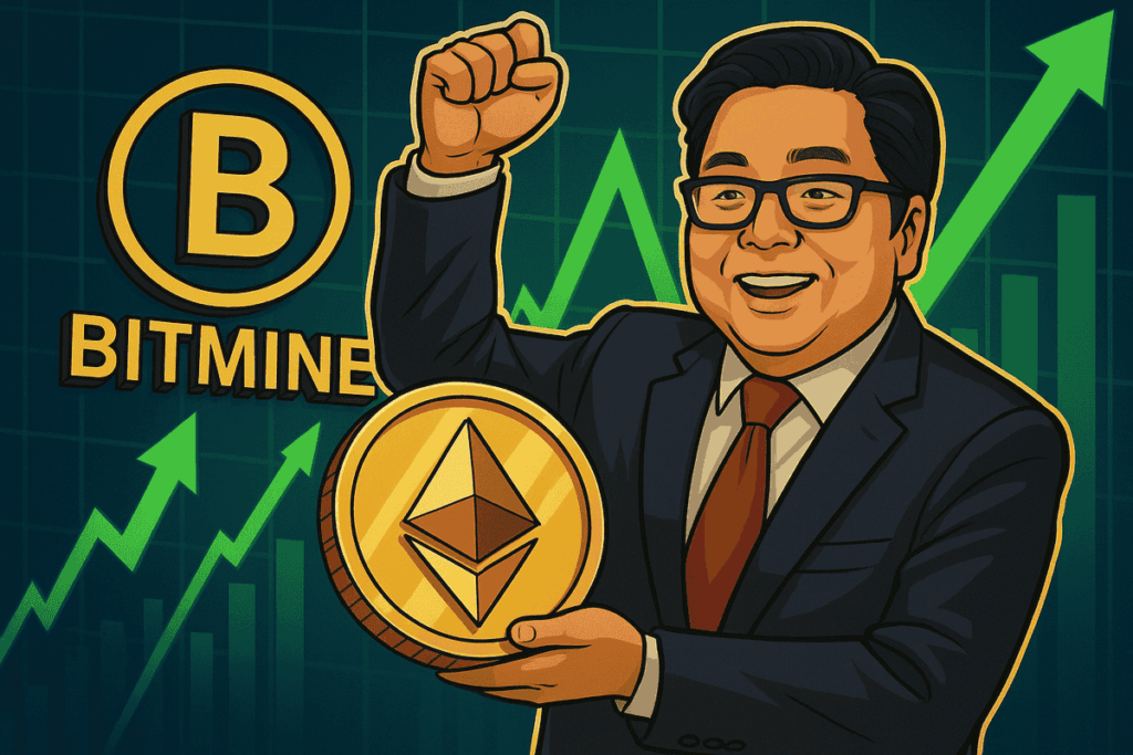 BitMine stock surges 400% as Tom Lee joins Ethereum treasury company