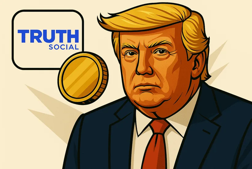 Trump’s Truth Social teases utility token launch for account rewards