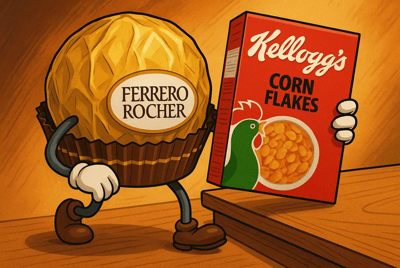 Ferrero acquires Kellogg's